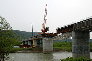 北海道／天塩川橋